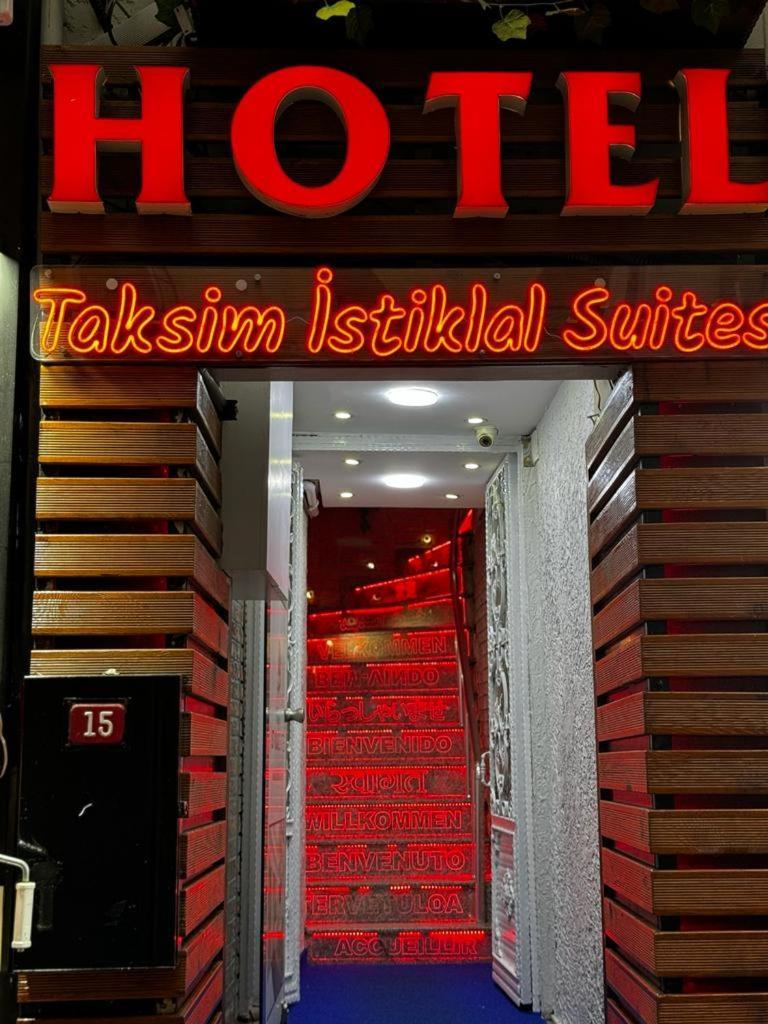 Taksim Istiklal Suites Istanbul Eksteriør bilde